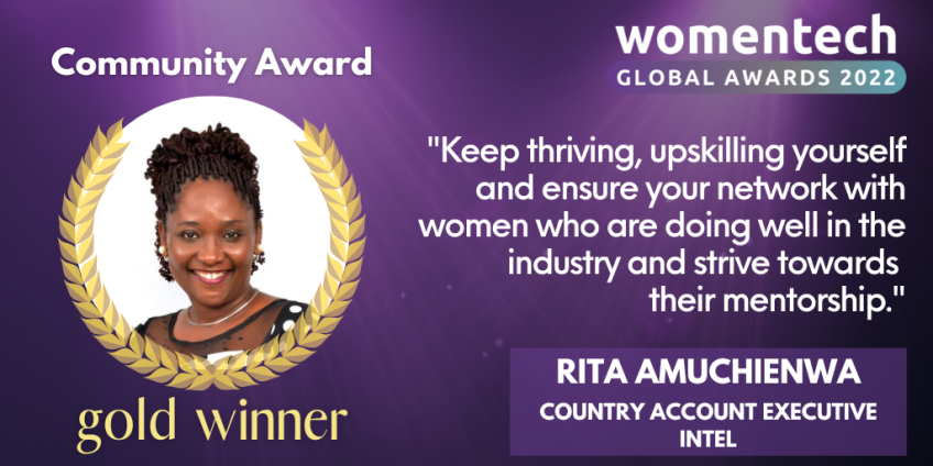 Rita Community Award voices Womentech network