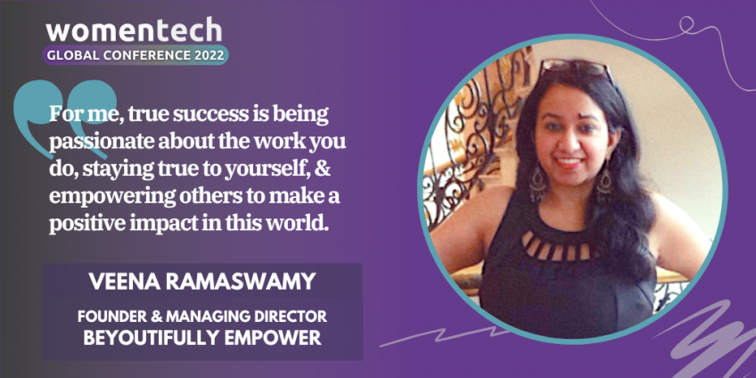 Women in Tech Global Conference Voices 2022 Speaker Veena Ramaswamy