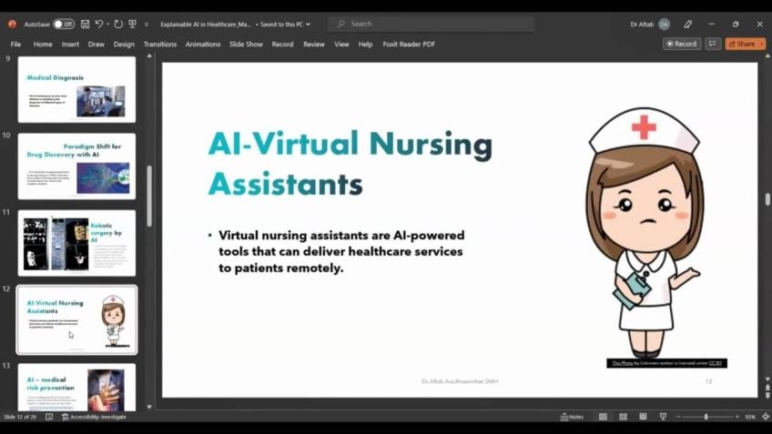 Embedded thumbnail for The Opportunities of Explainable AI in Healthcare
