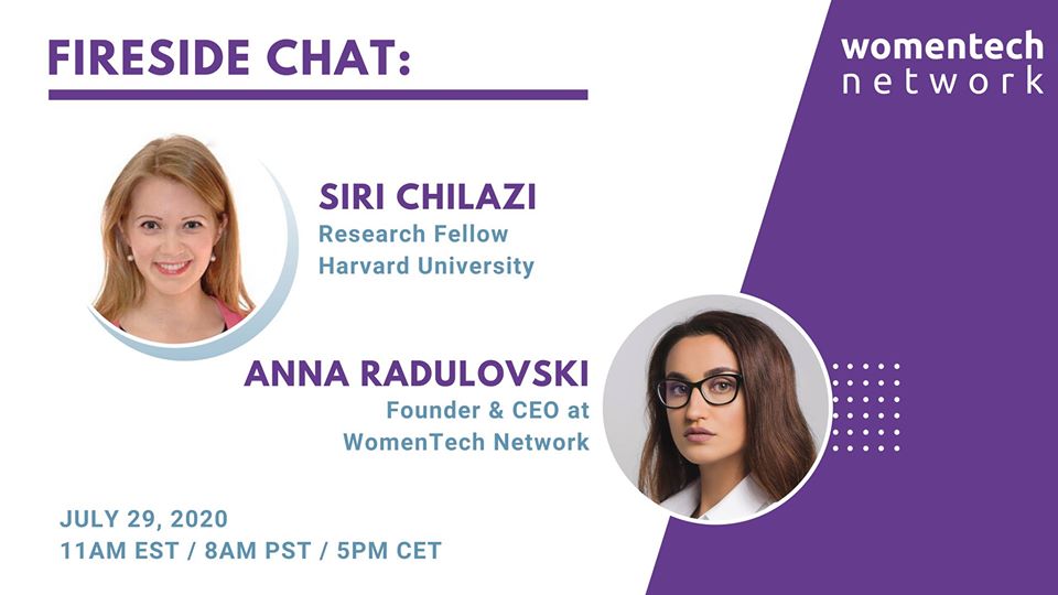 Fireside Chat With Siri Chilazi, Harvard Research Fellow | Women in ...