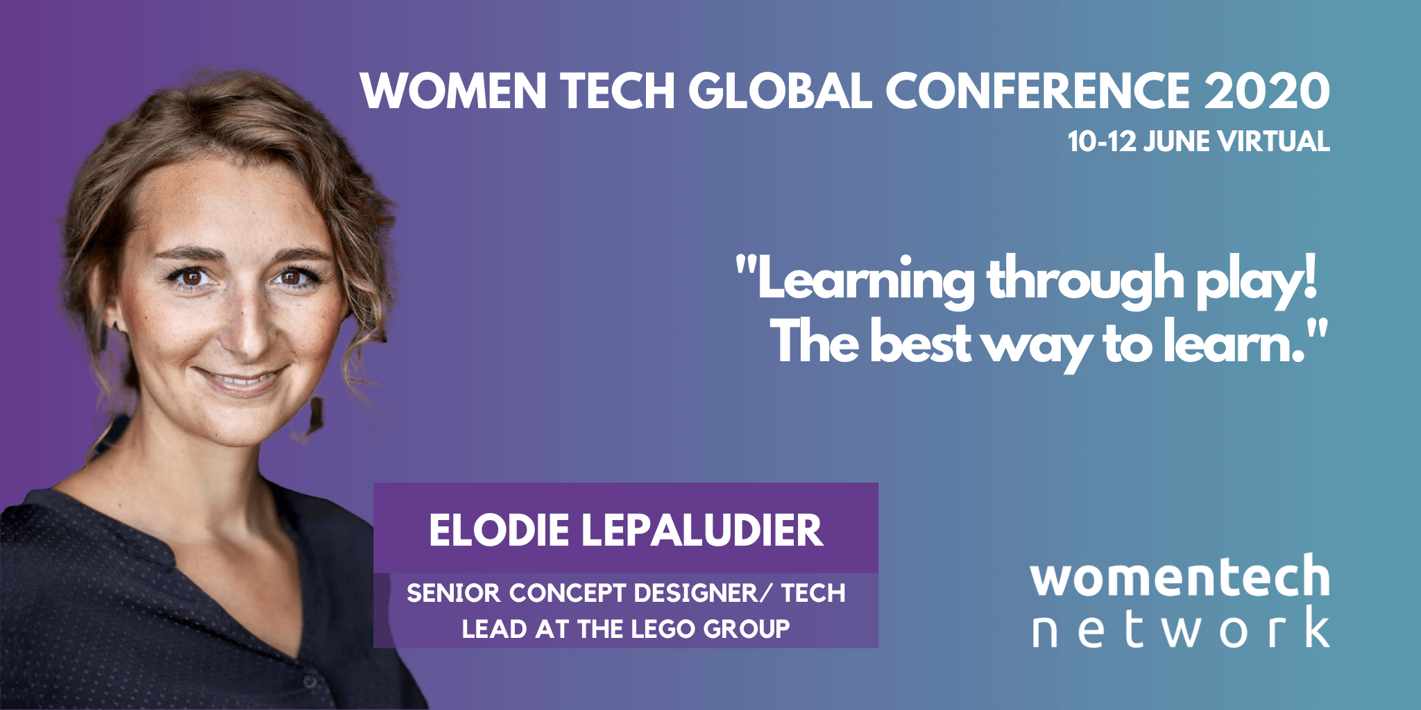 WomenTech Global Conference Voices Speaker Elodie Lepaludier Women