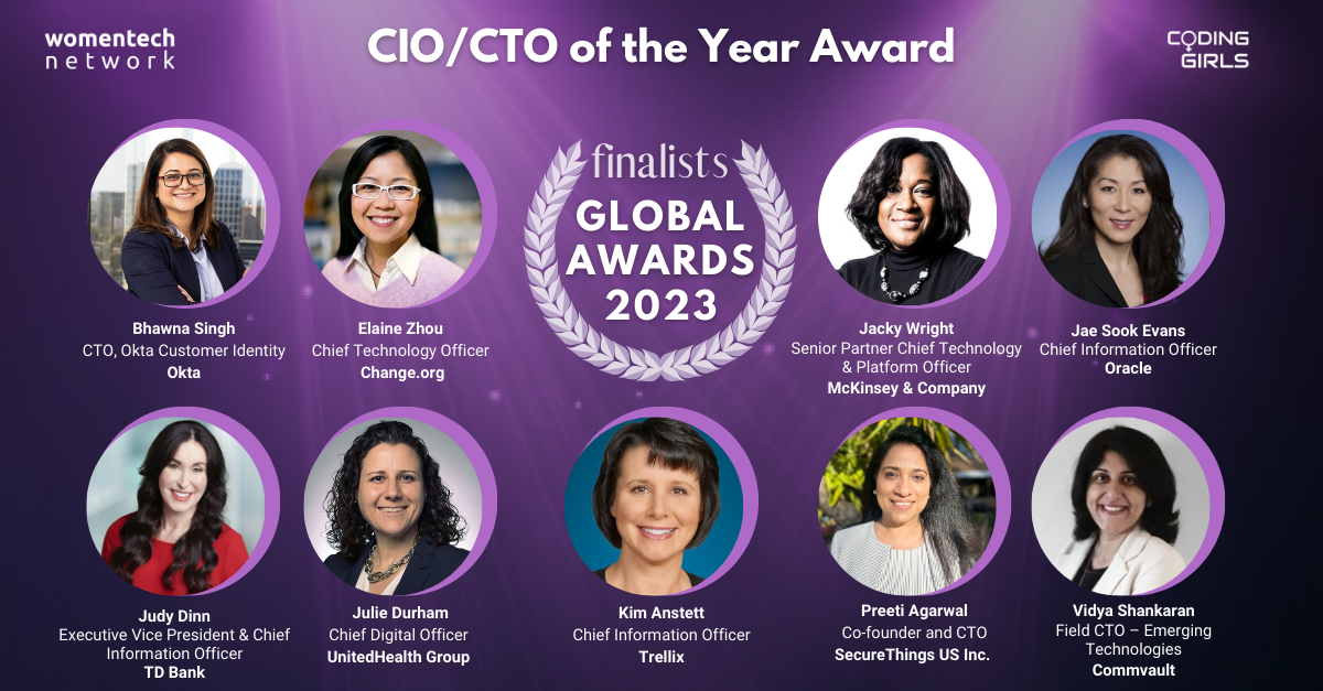 Women In Tech Global Awards 2023 Finalists | Women In Tech Network