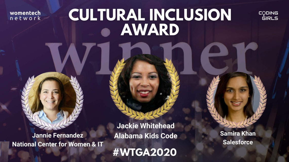 WomenTech Global Awards 2020 Winners: Cultural Inclusion | Women In ...