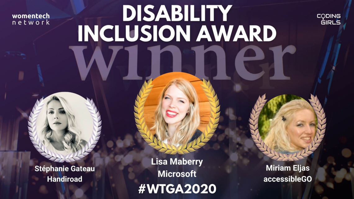 WomenTech Global Awards 2020 Winners: Disability Inclusion Award ...