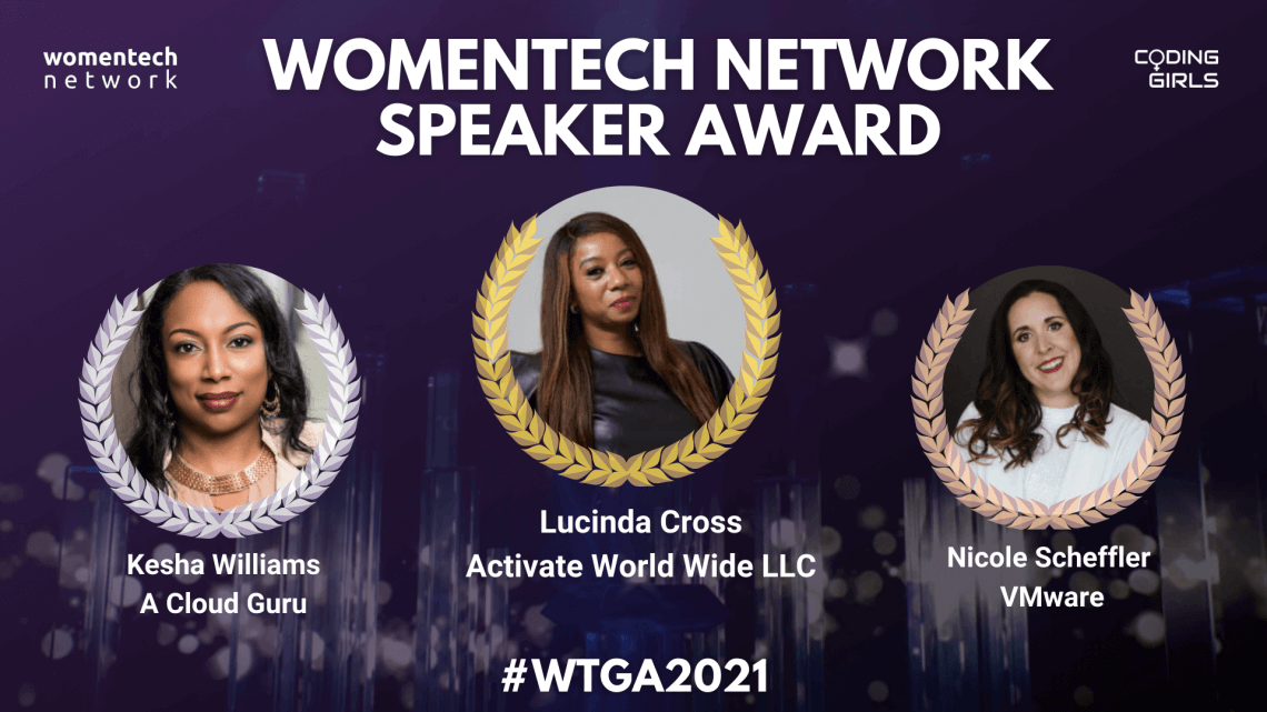 WomenTech Global Awards 2021 Winners: Speaker of the Year