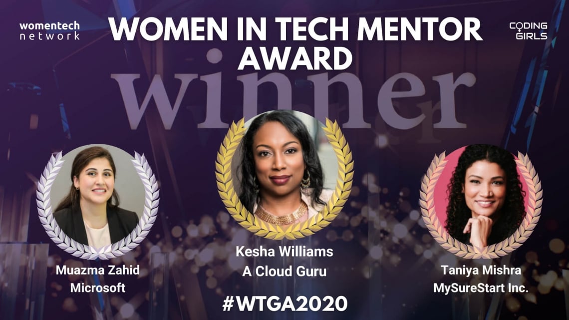 WTGA2020 Mentor of the Year
