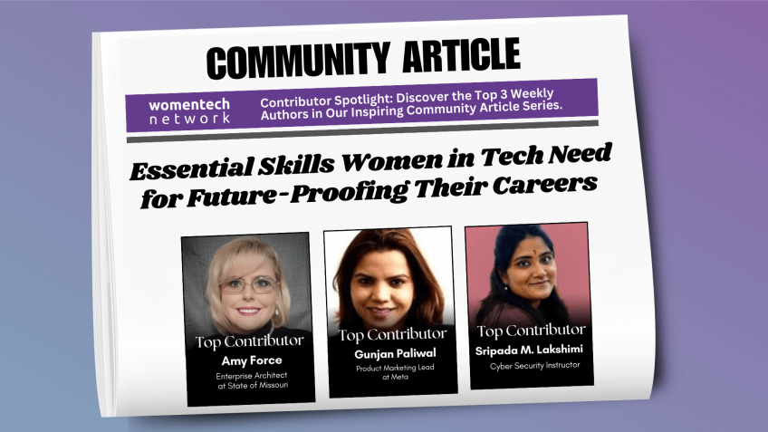 Skills for women in tech