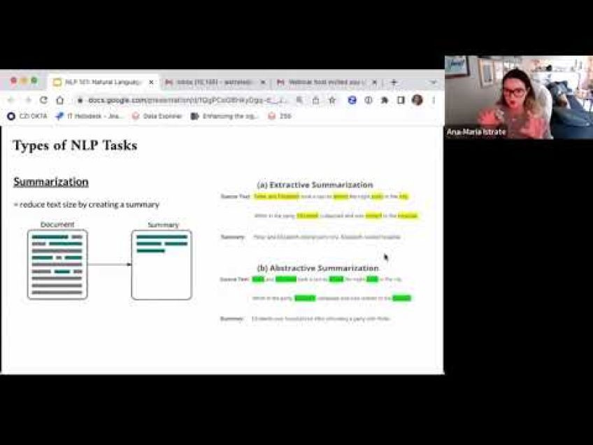 Embedded thumbnail for NLP 101: Natural Language Processing and The Era of Transformer Models