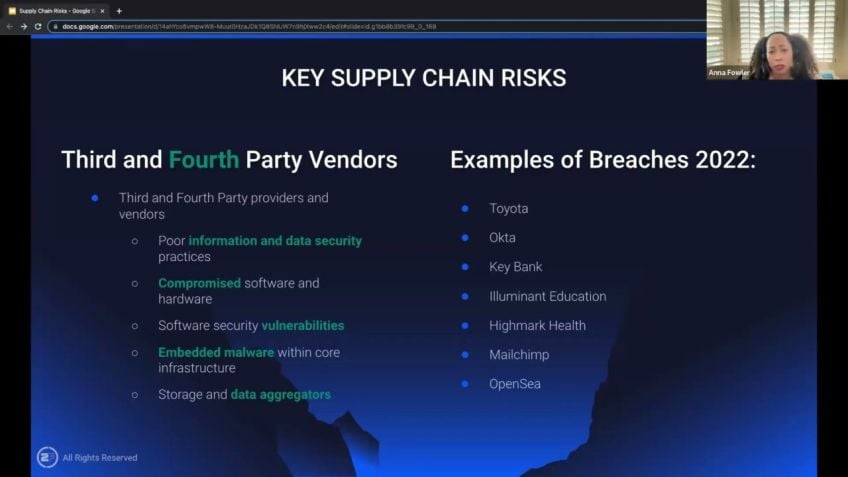 Embedded thumbnail for Addressing Supply Chain Data Risk with Structured Data Security Architecture Framework