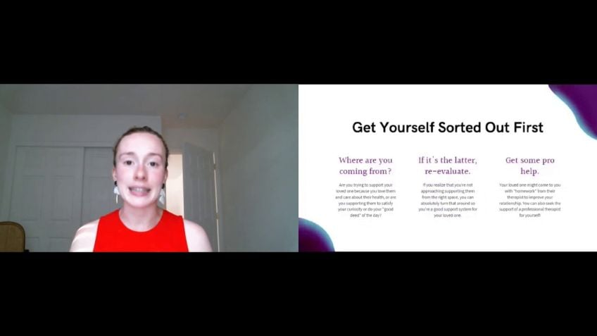Embedded thumbnail for Jessi Beyer How To Safely and Successfully Support Someone Who&#039;s Struggling With Their Mental Health