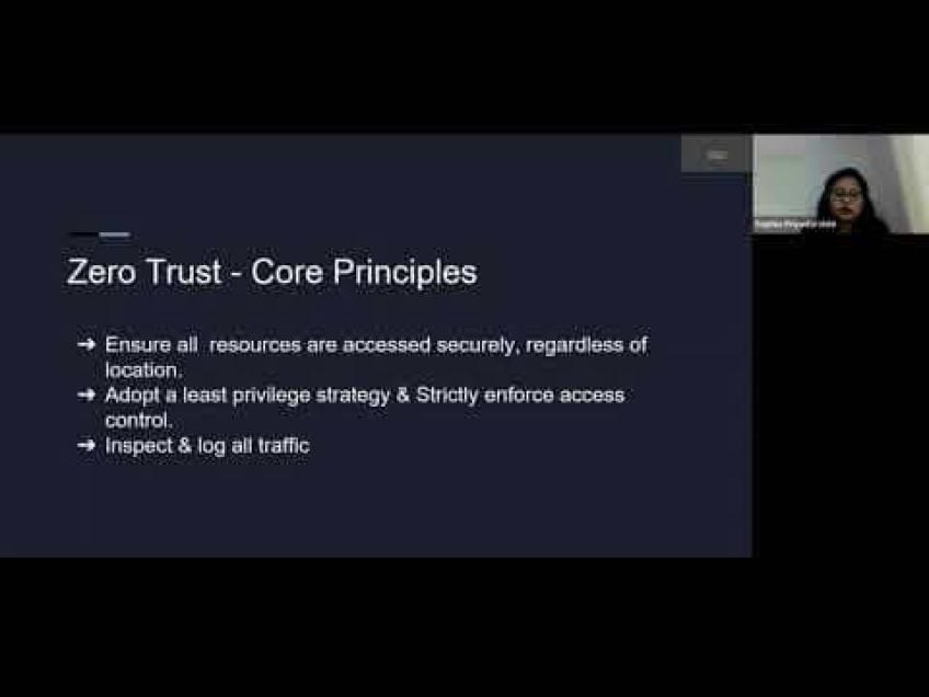 Embedded thumbnail for The What, Why and How of implementing a Zero Trust Security Model